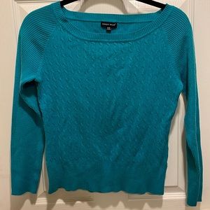 Carolyn Taylor cable knit sweater